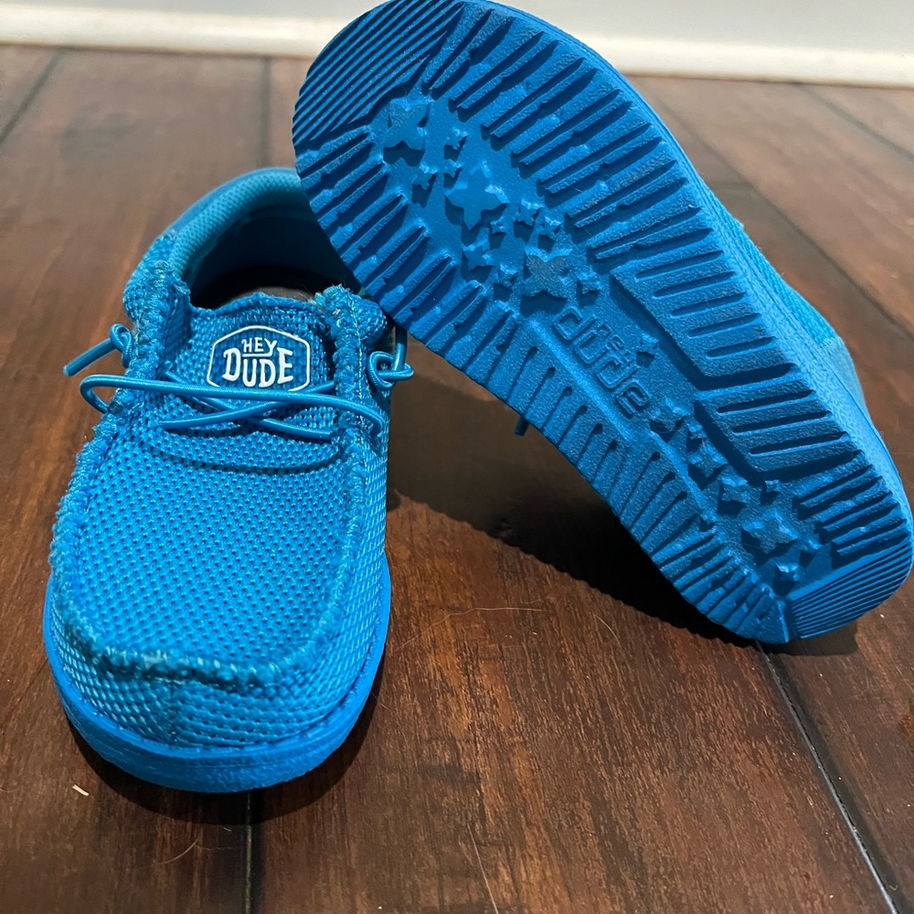 Hey Dudes - Wally Toddler Funk Electric Blue (Unisex) K9 EU 27
